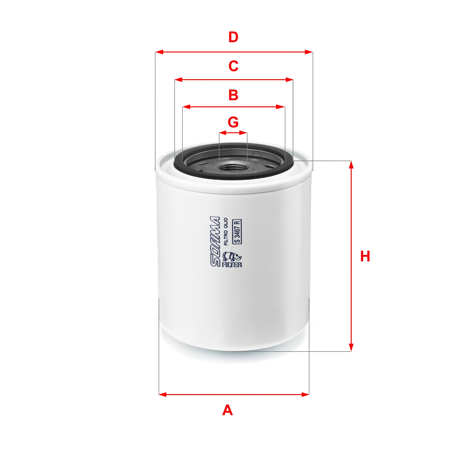 Oil Filter (S 3467 R)