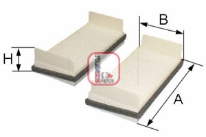 Filter, cabin air (S 3068 C)