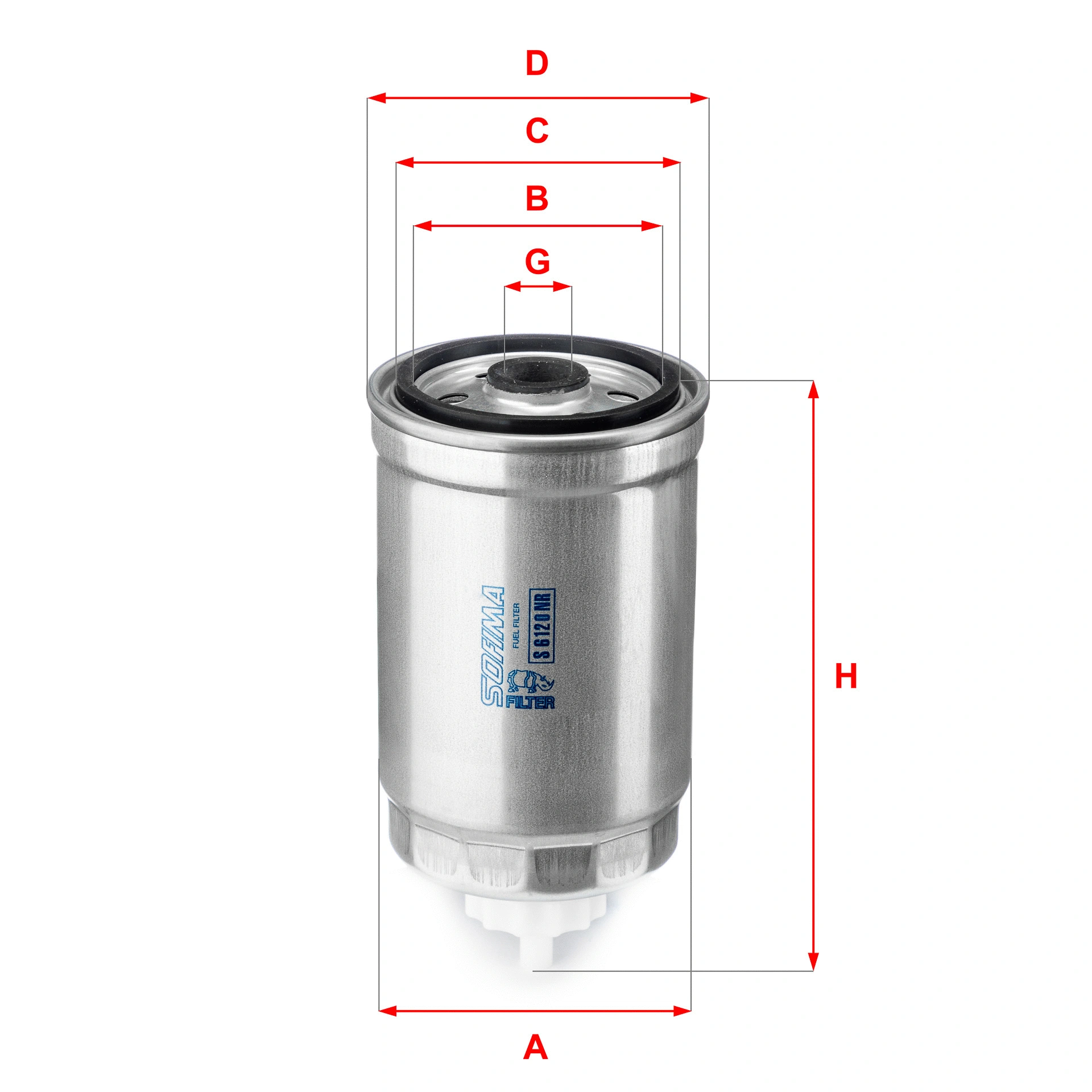 Fuel Filter (S 6120 NR)