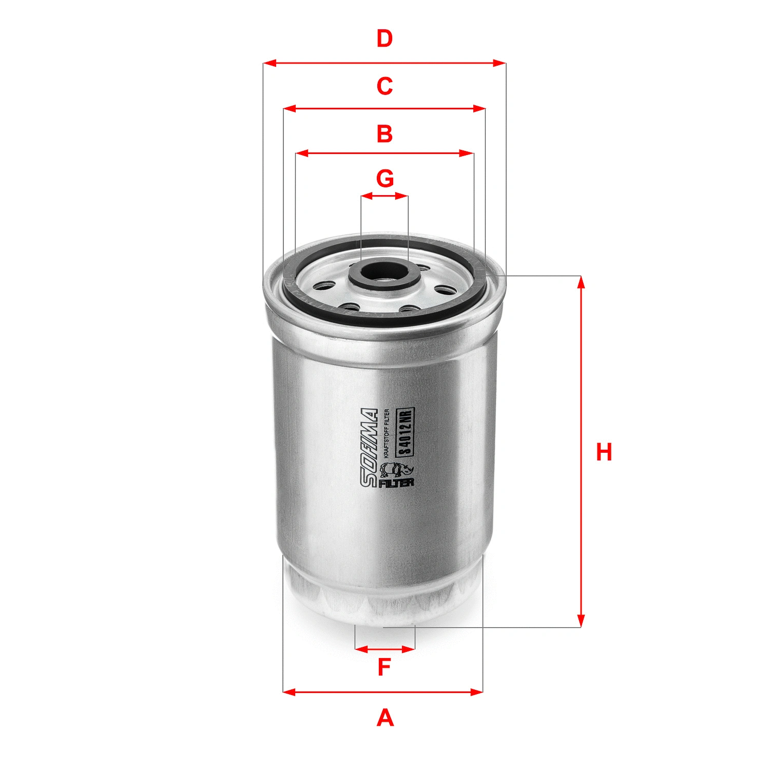 Fuel Filter (S 4012 NR)