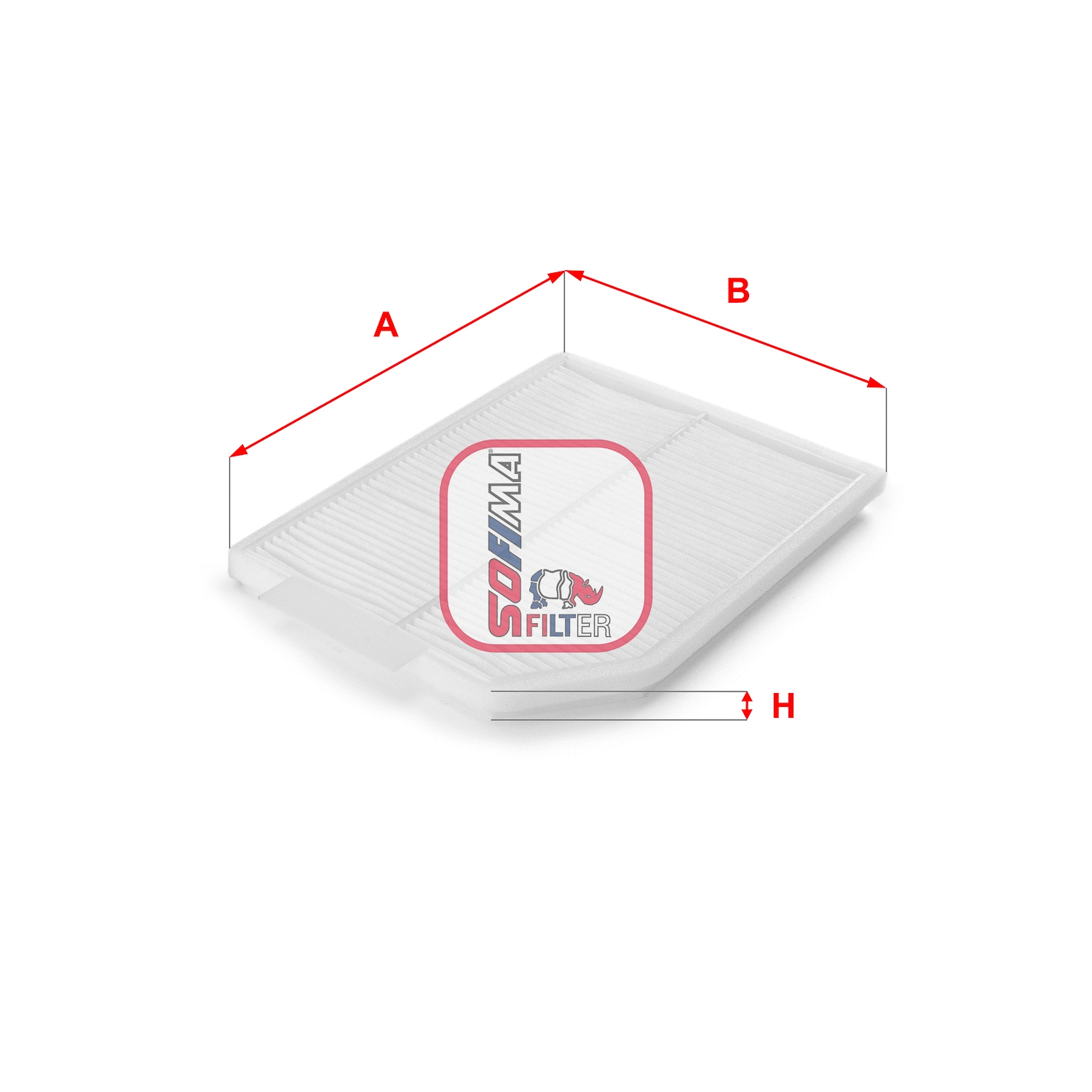 Filter, cabin air (S 3018 C)