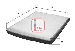 Filter, cabin air (S 3205 C)