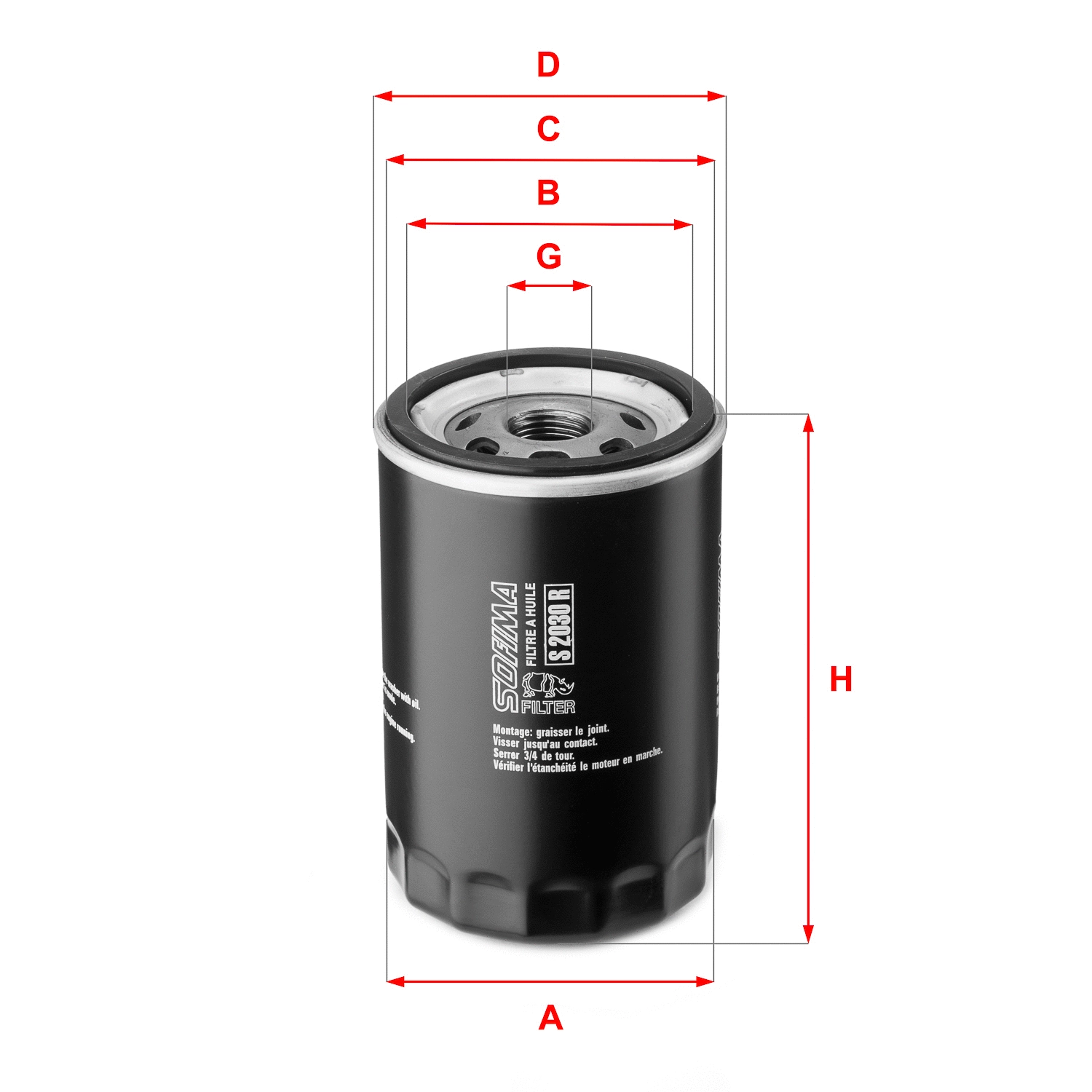 Oil Filter (S 2030 R)