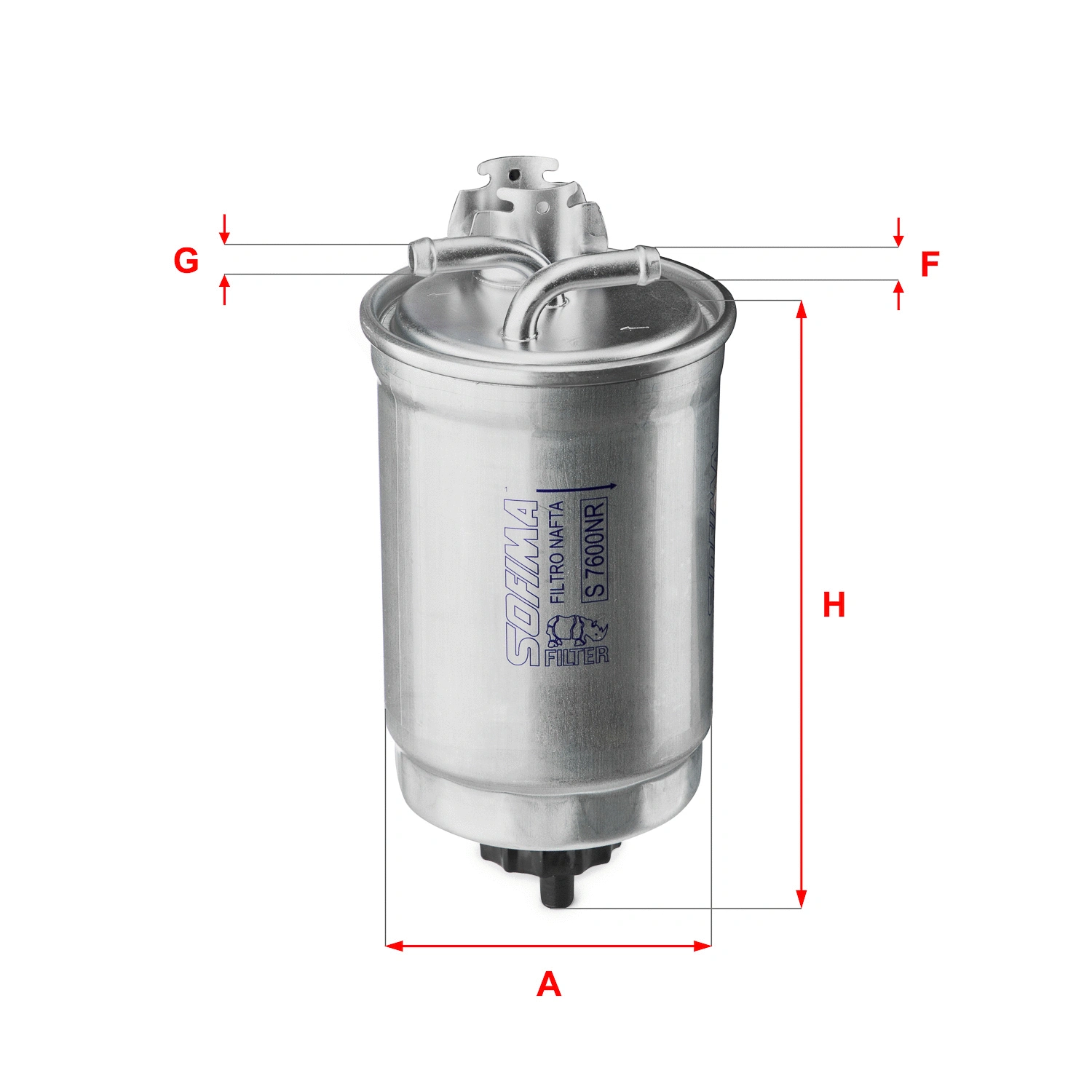 Fuel Filter (S 7600 NR)