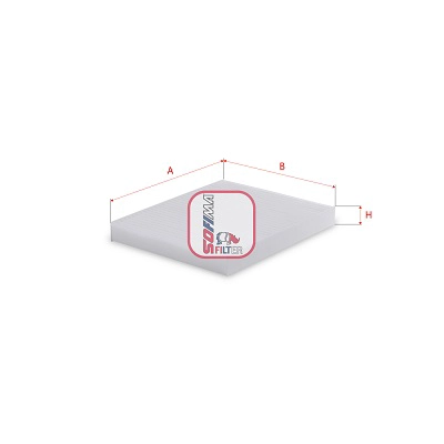 Filter, cabin air (S 3401 C)
