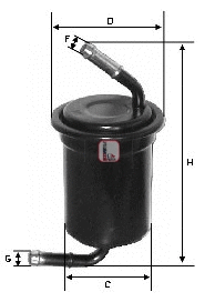 Fuel Filter (S 1664 B)