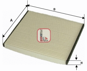 Filter, cabin air (S 3184 C)