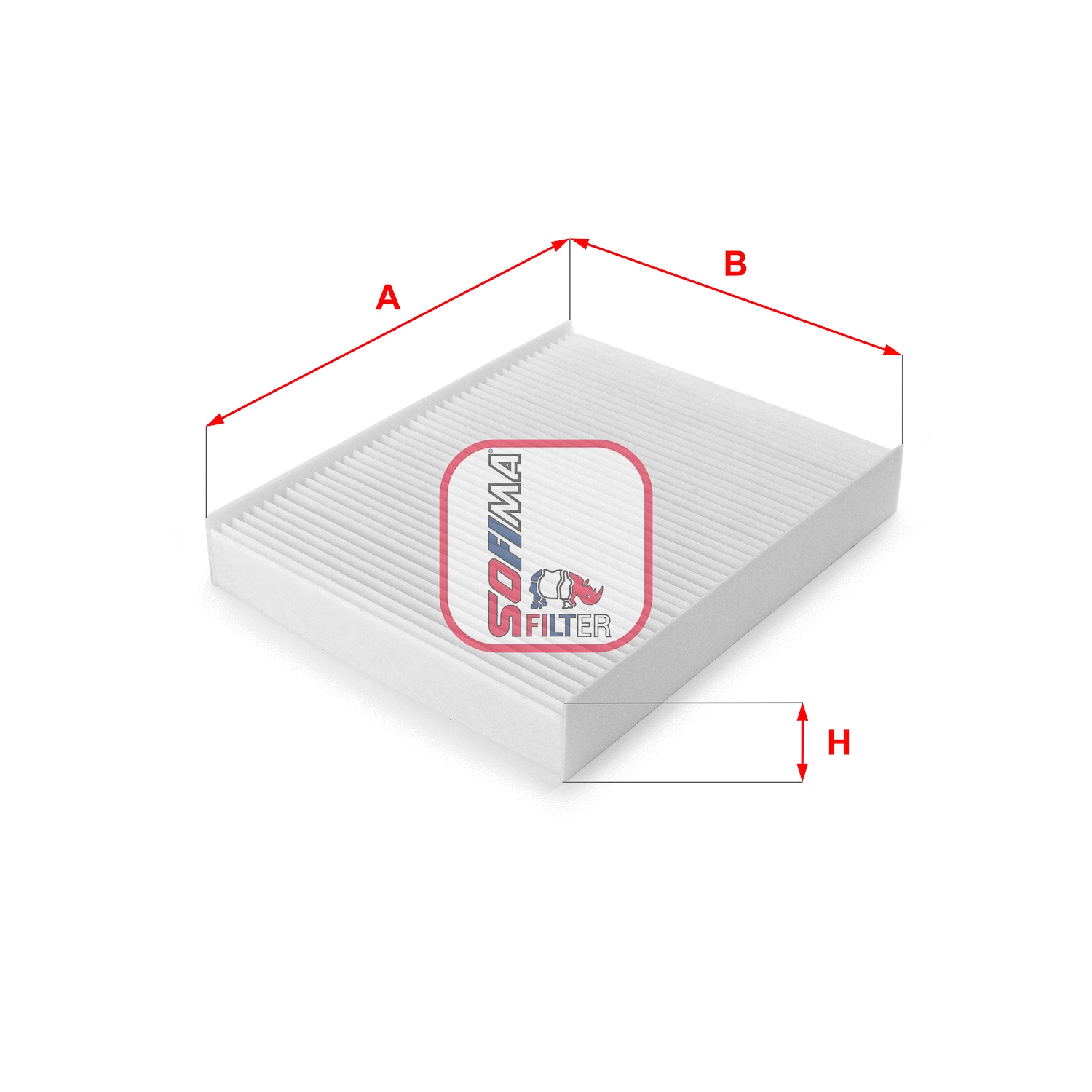 Filter, cabin air (S 3076 C)