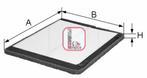 Filter, cabin air (S 3020 C)
