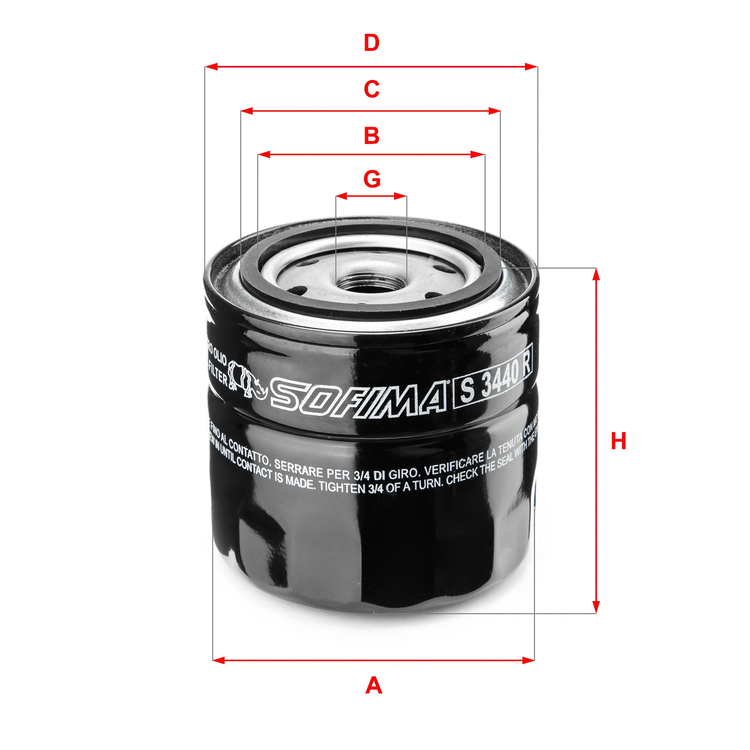 Oil Filter (S 3440 R)