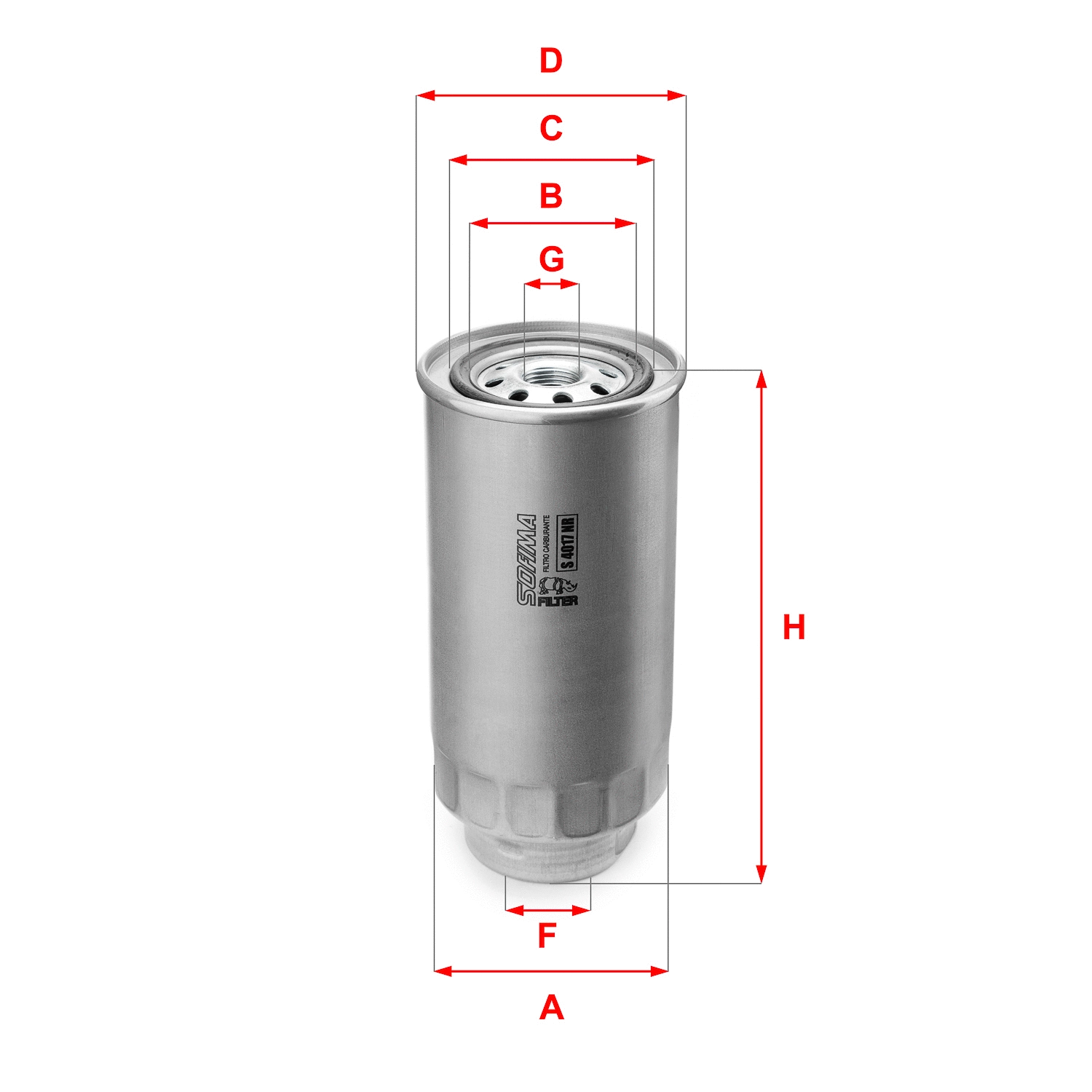 Fuel Filter (S 4017 NR)