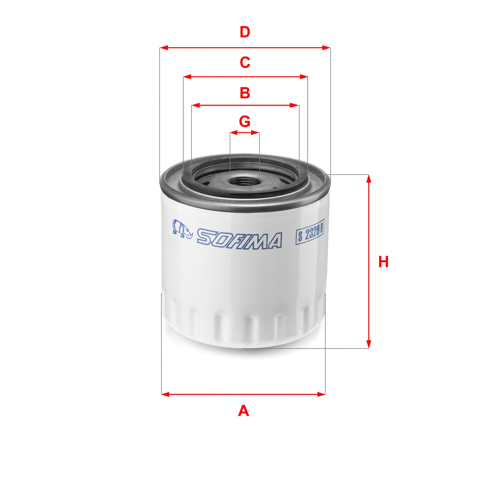 Oil Filter (S 2329 R)