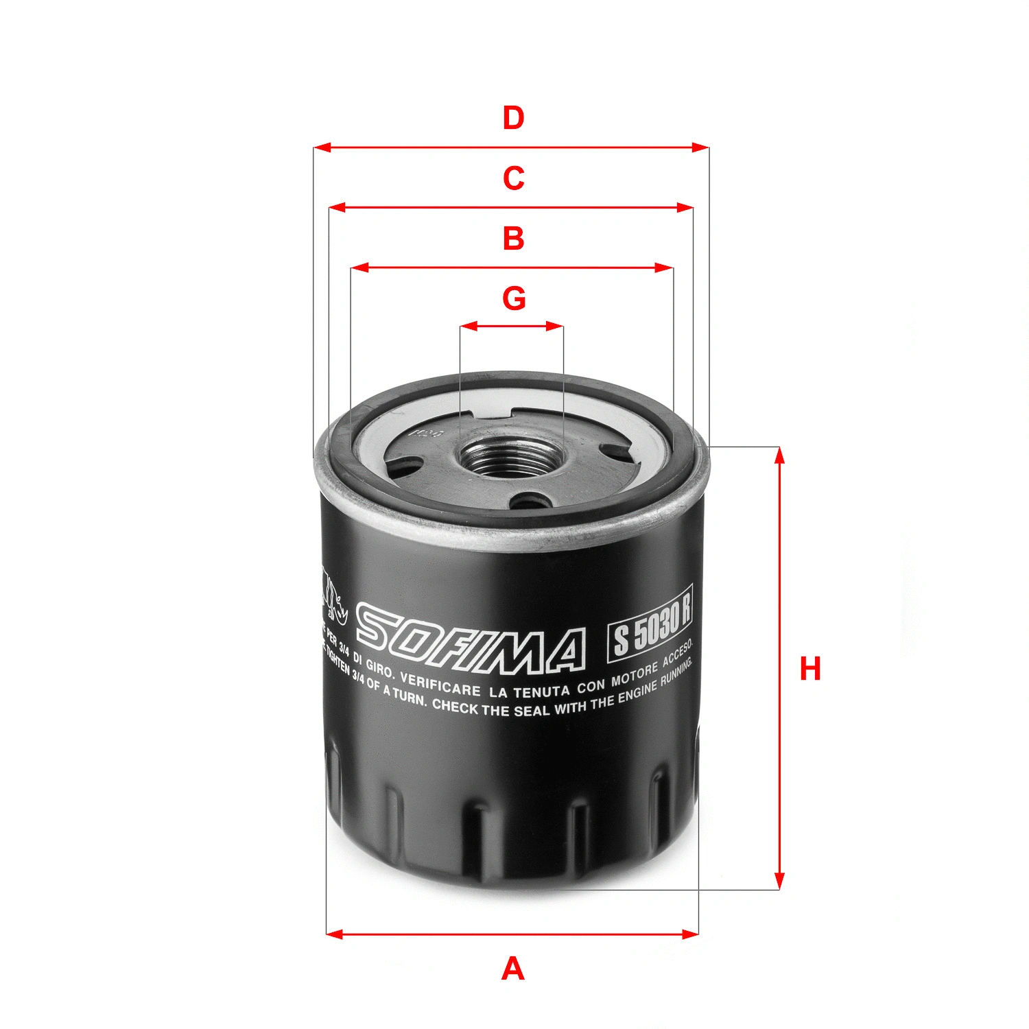 Oil Filter (S 5030 R)