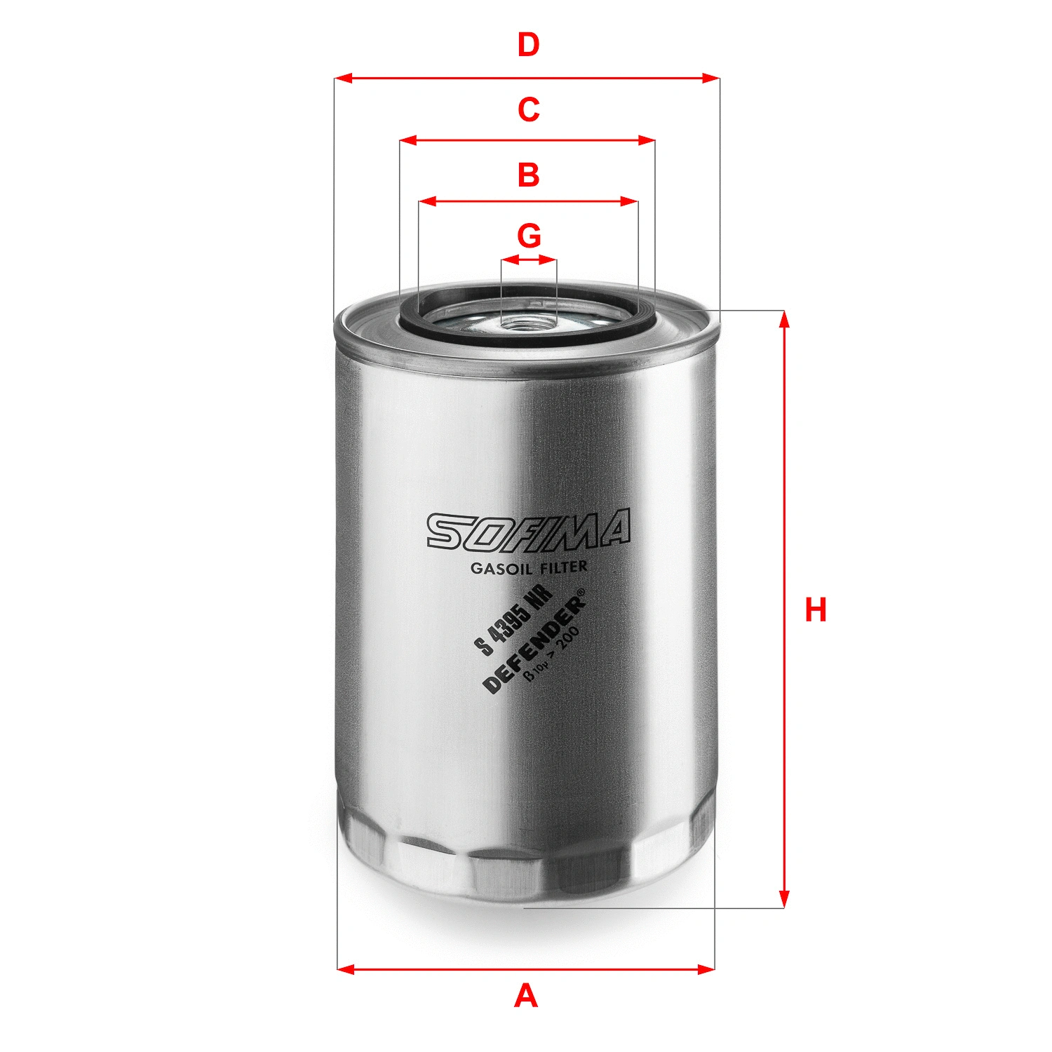 Fuel Filter (S 4343 NR)