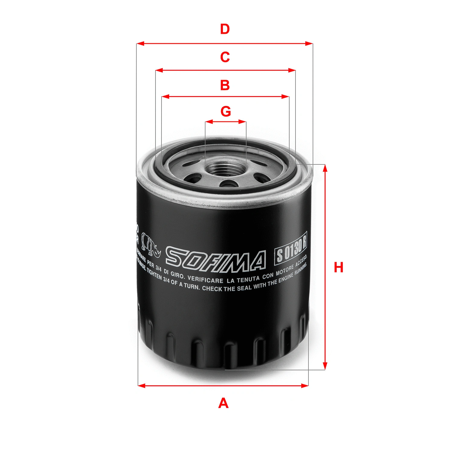 Oil Filter (S 0130 R)