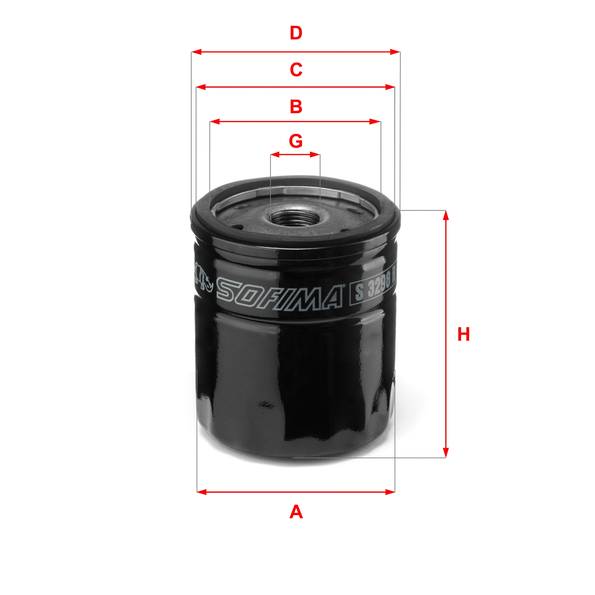 Oil Filter (S 3298 R)