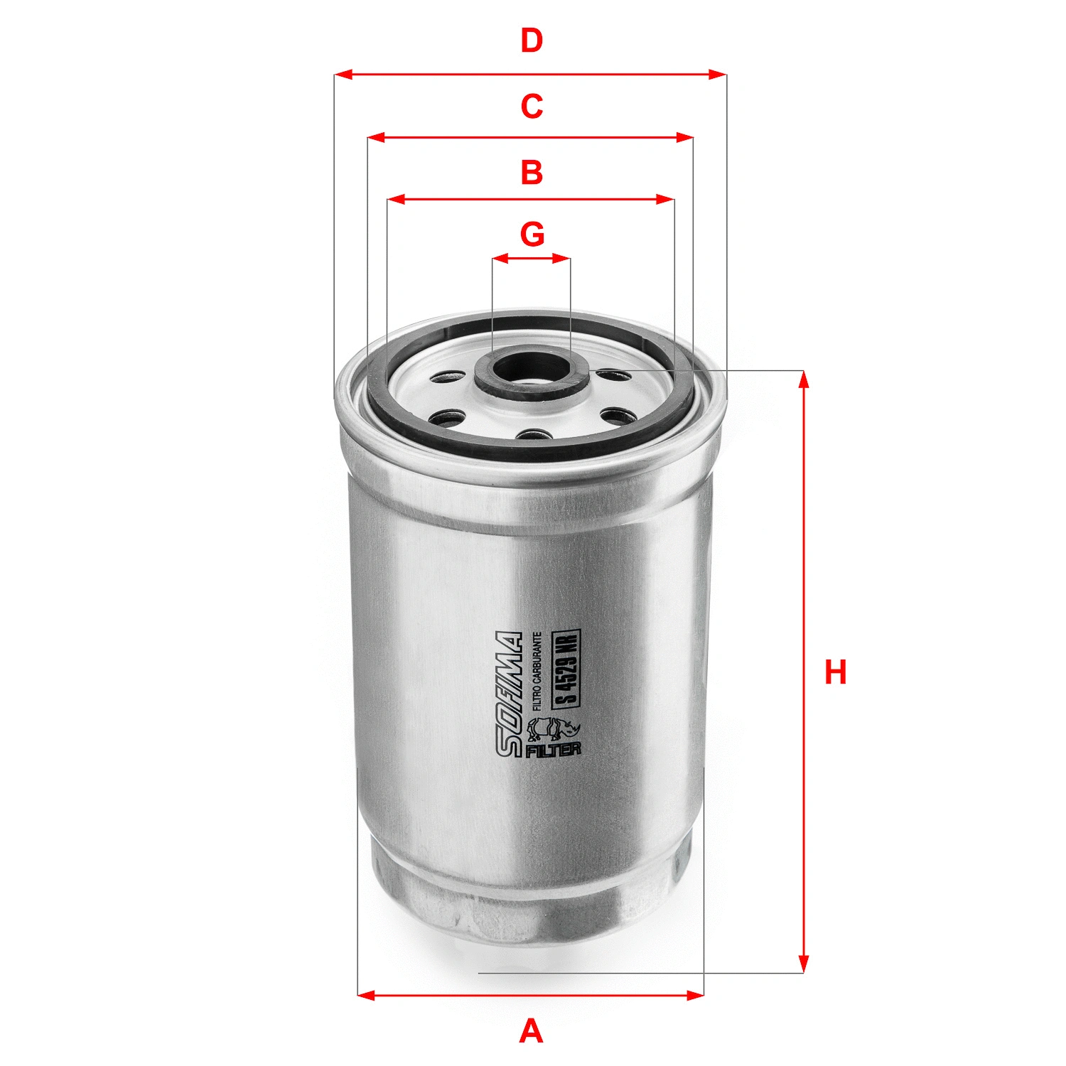 Fuel Filter (S 4529 NR)