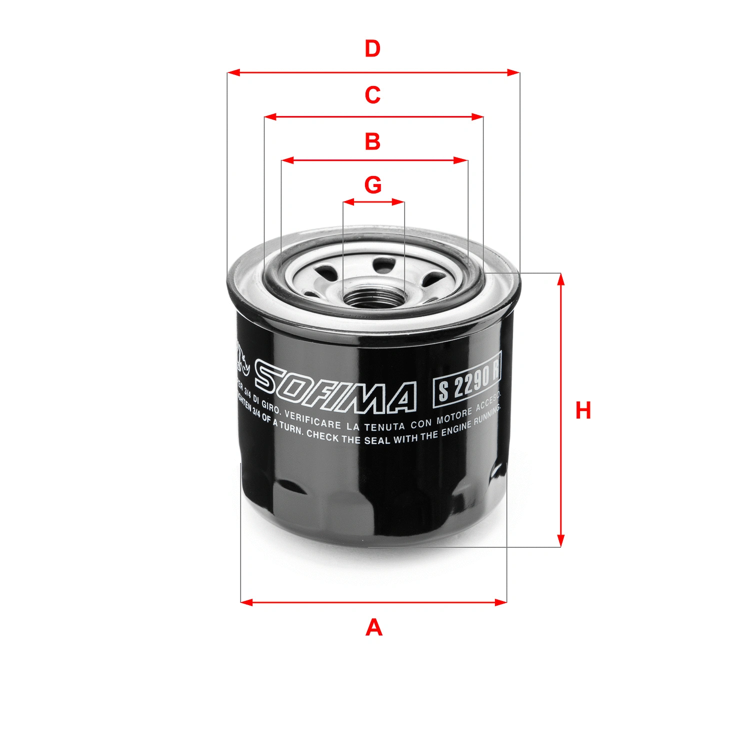 Oil Filter (S 2290 R)