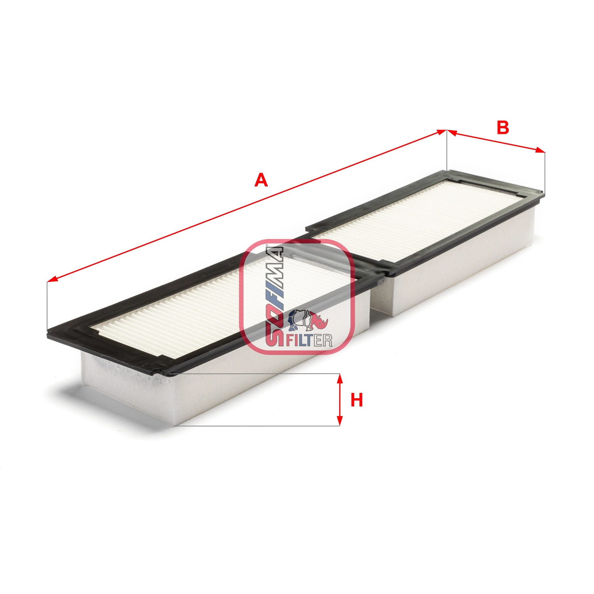 Filter, cabin air (S 3055 C)