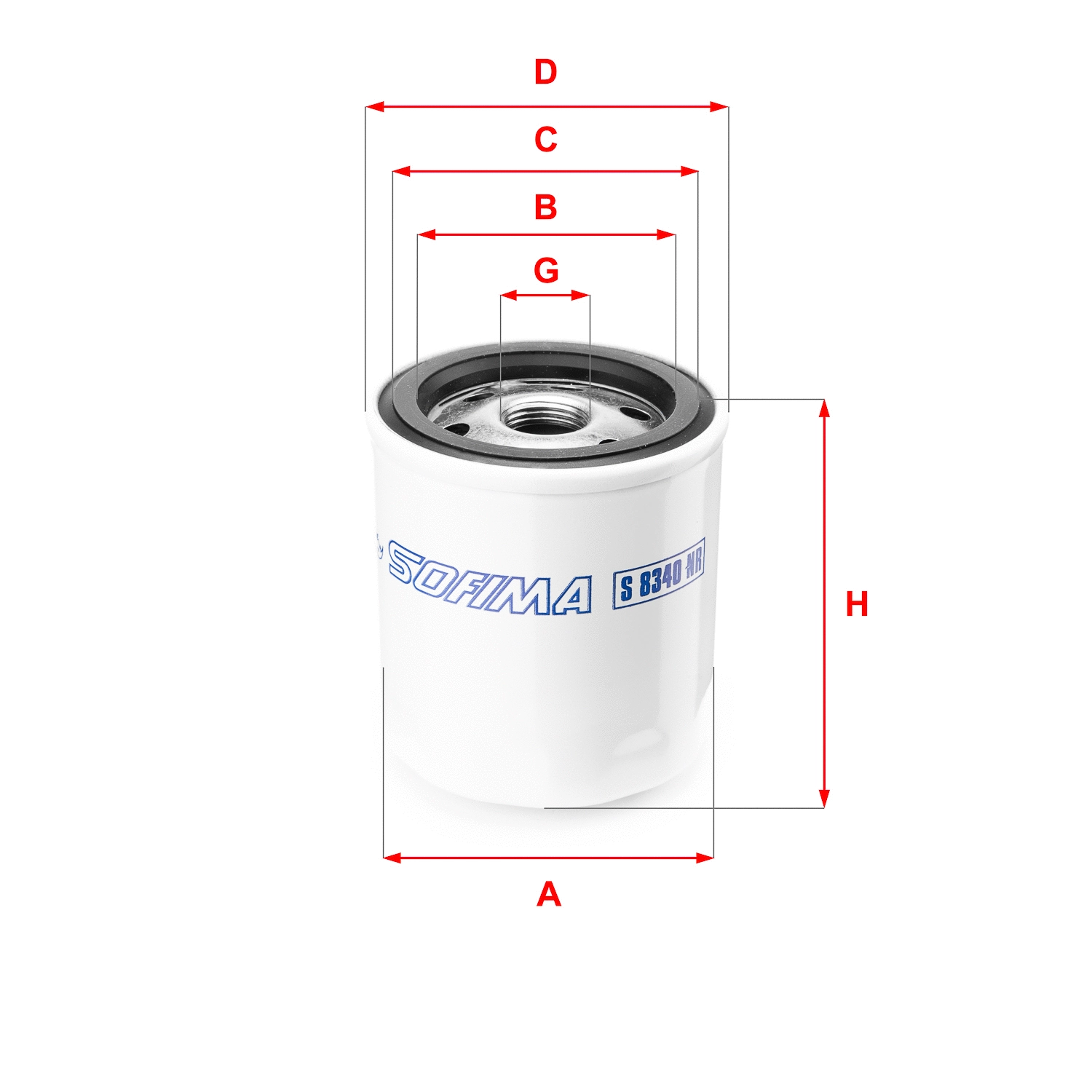 Fuel Filter (S 8340 NR)