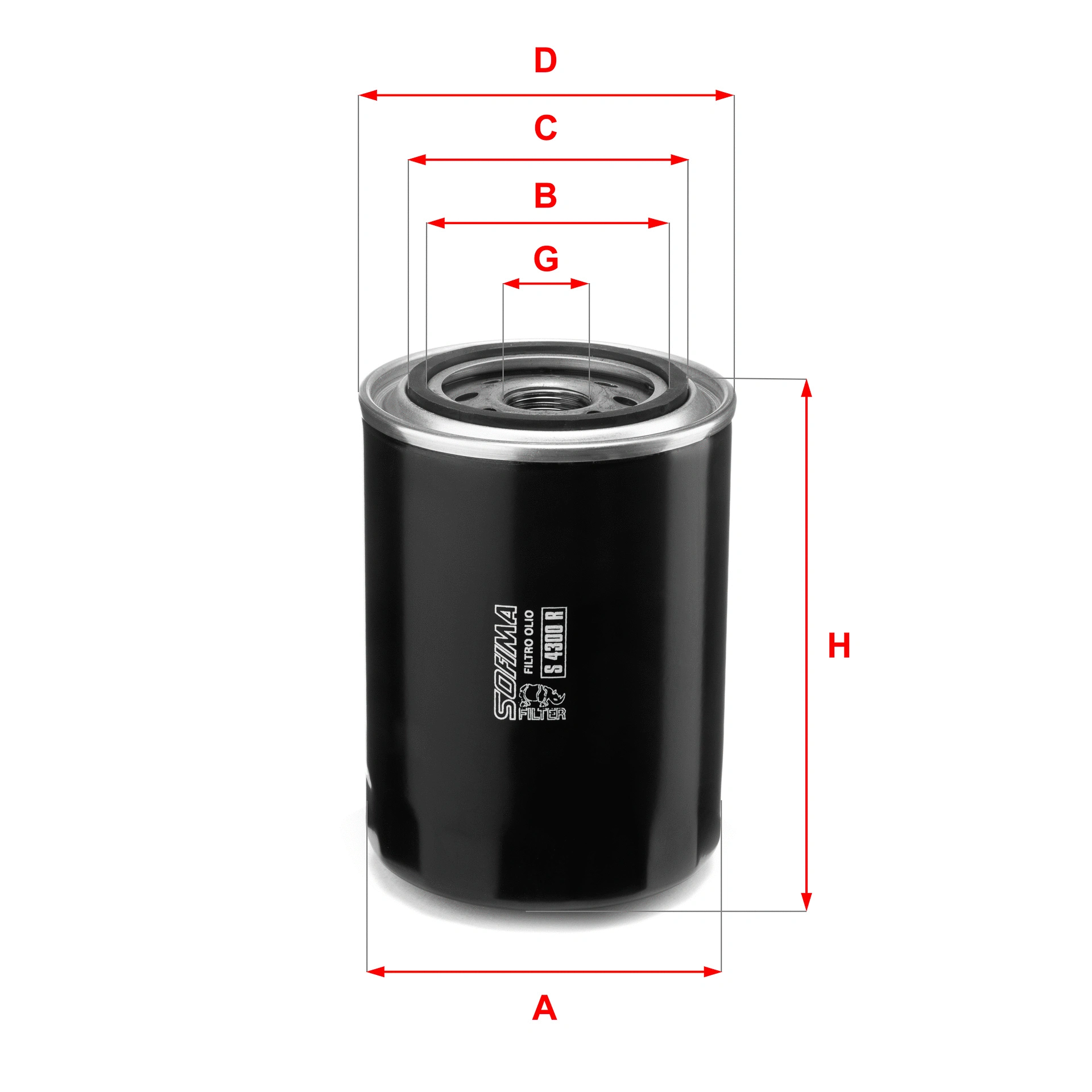 Oil Filter (S 4300 R)