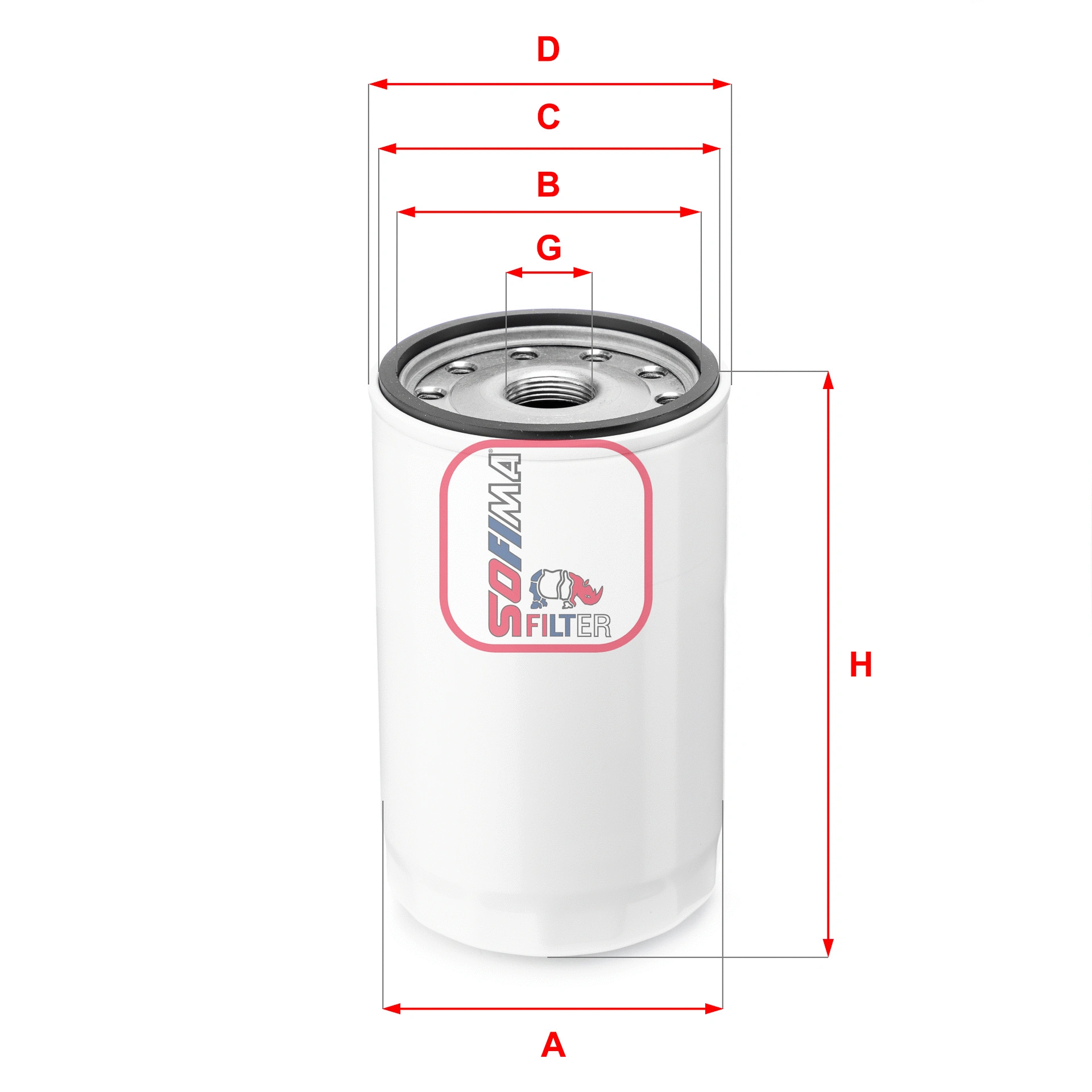 Hydraulic Filter, steering (S 3140 R)