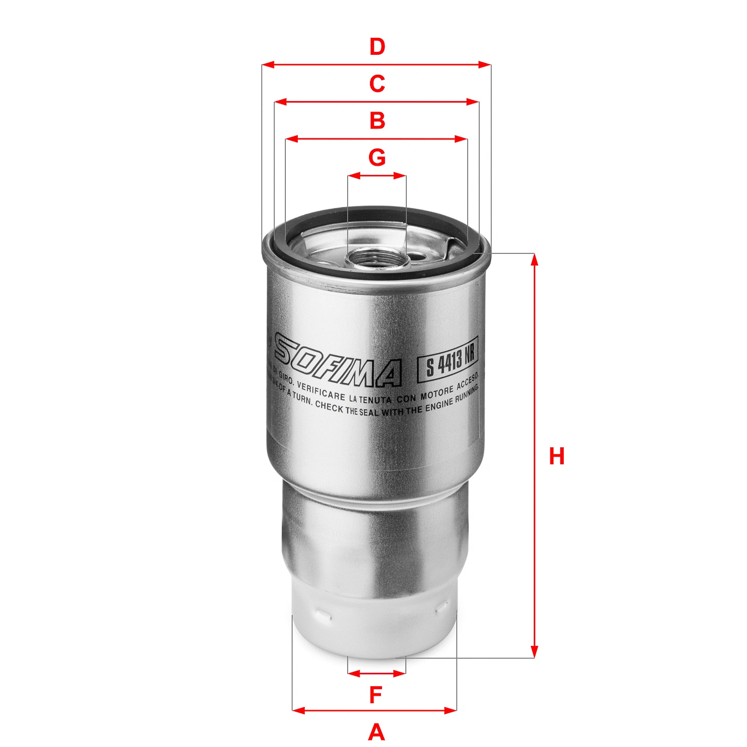 Fuel Filter (S 4413 NR)