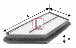 Air Filter (S 3591 A)