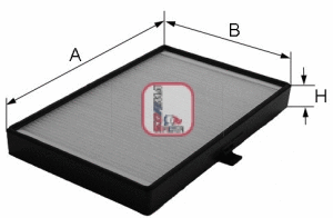 Filter, cabin air (S 3079 C)