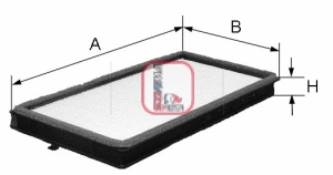 Filter, cabin air (S 3046 C)