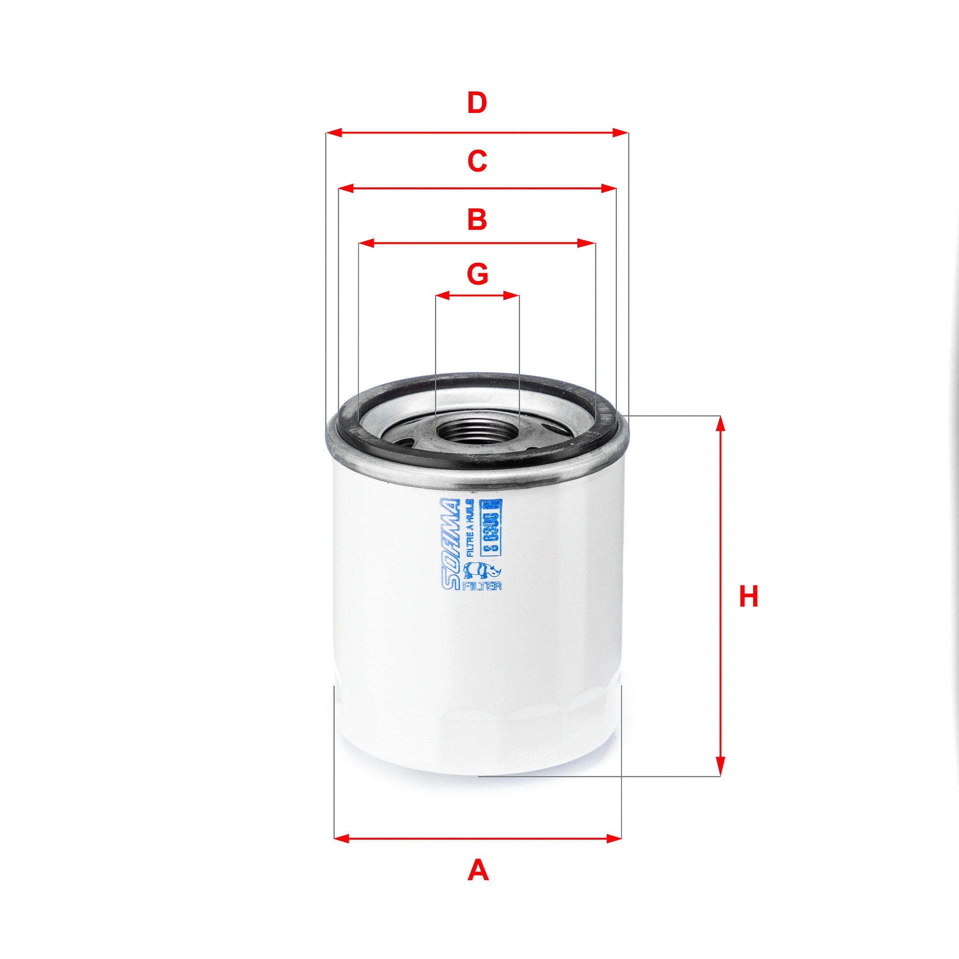Oil Filter (S 6300 R)