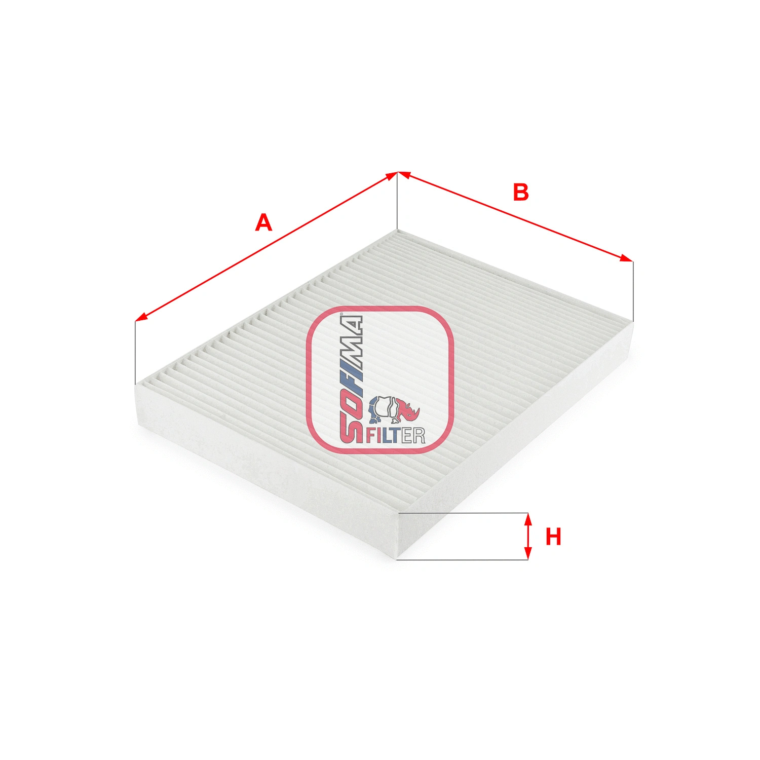 Filter, cabin air (S 3312 C)