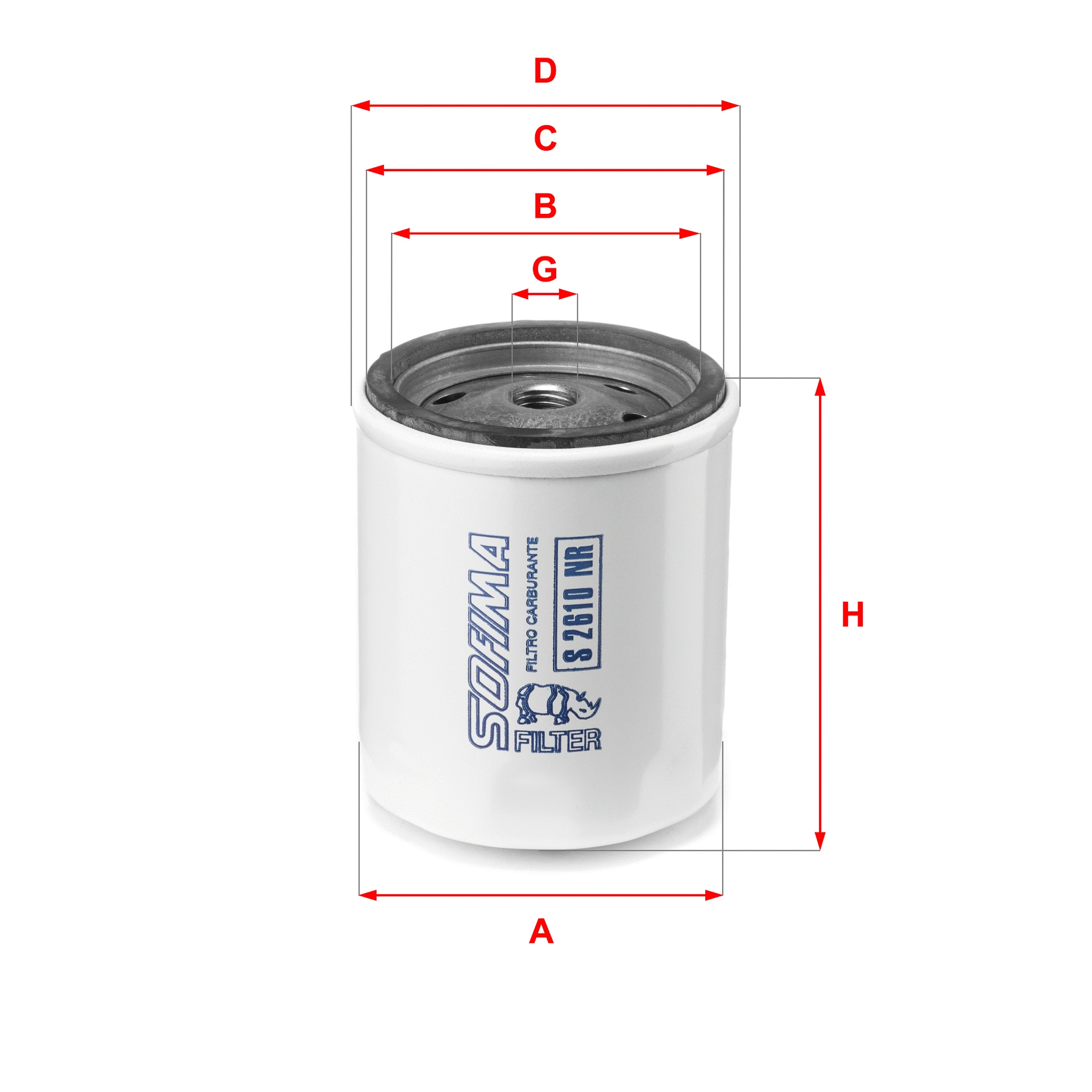 Fuel Filter (S 2610 NR)