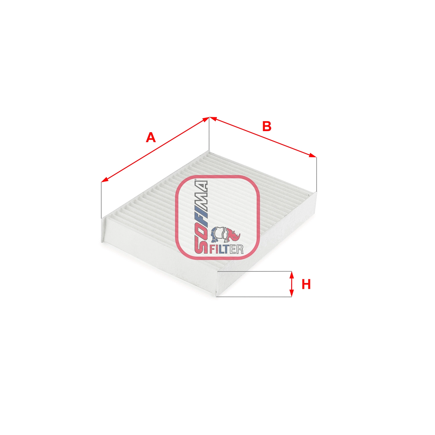 Filter, cabin air (S 3299 C)