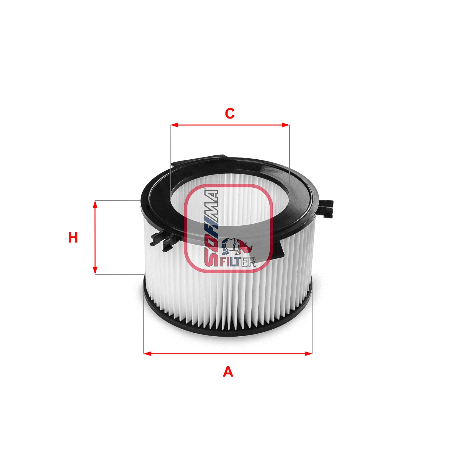 Filter, cabin air (S 3067 C)