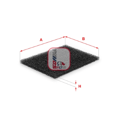 Filter, cabin air (S 3452 C)