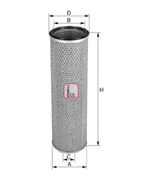 Secondary Air Filter (S 7A34 A)