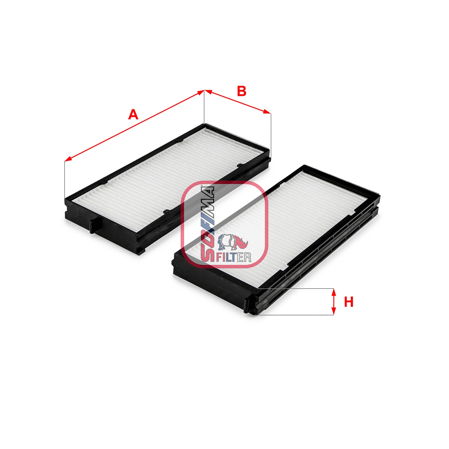 Filter, cabin air (S 3333 C)