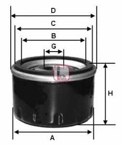 Oil Filter (S 1410 R)