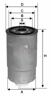 Fuel Filter (S 1812 NR)