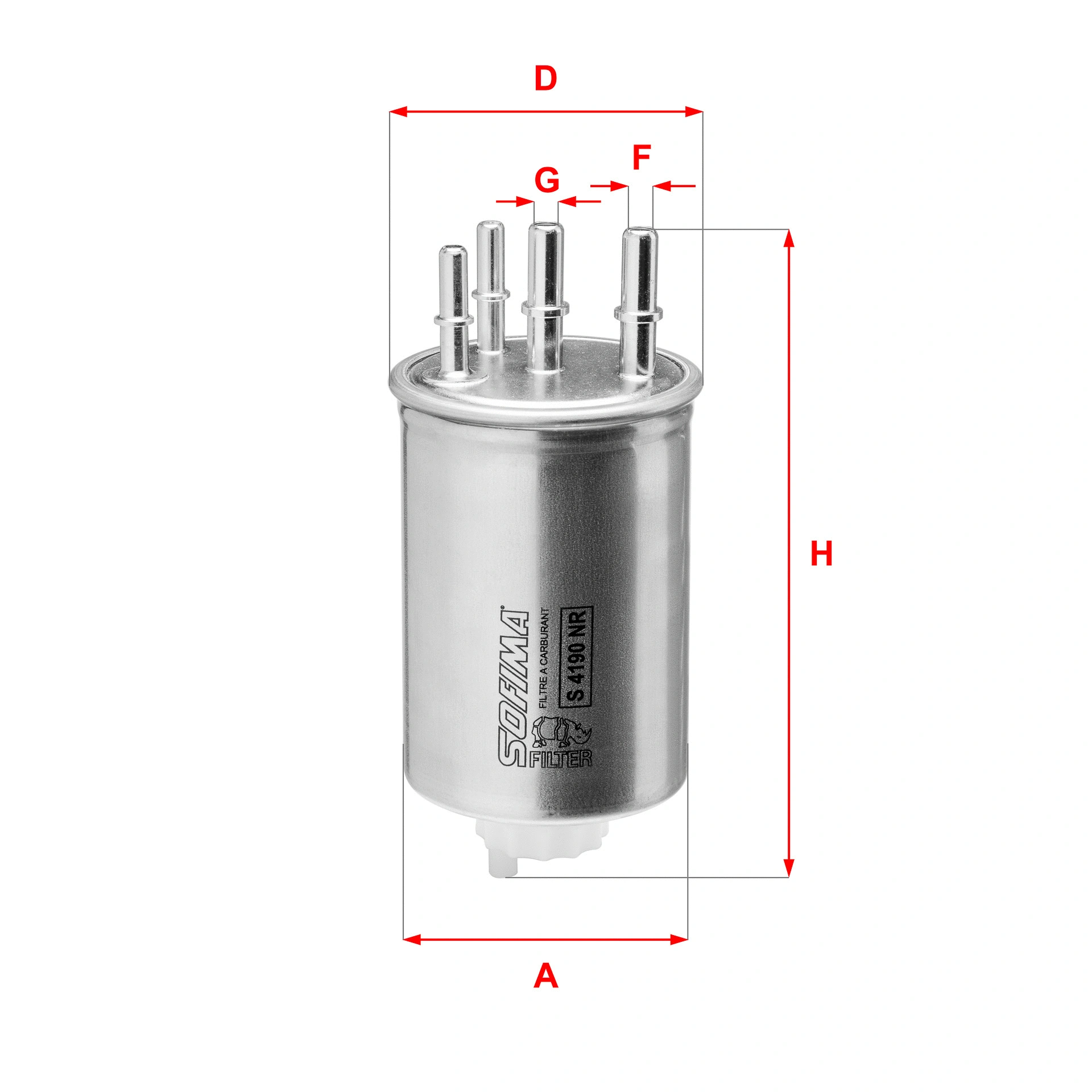 Fuel Filter (S 4190 NR)