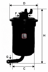 Fuel Filter (S 1695 B)