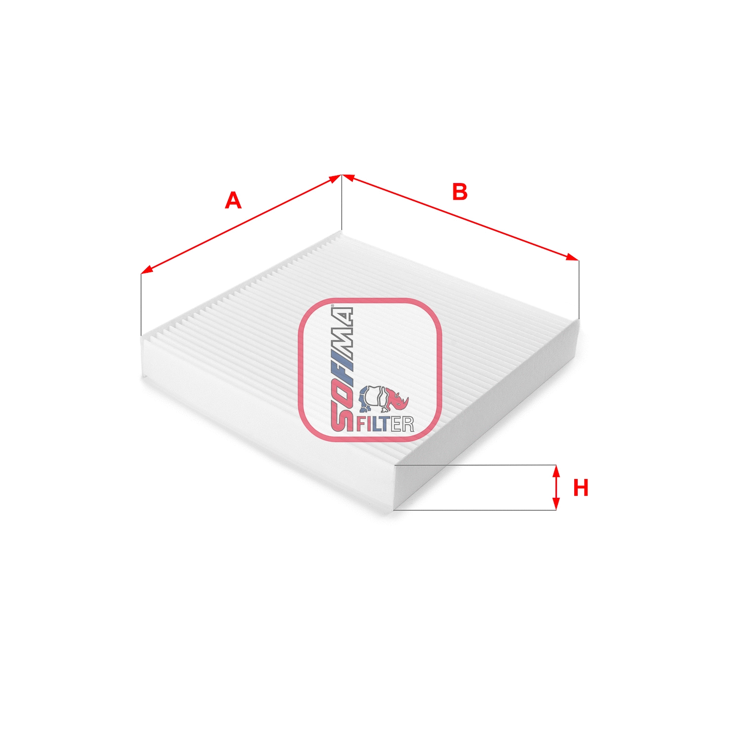 Filter, cabin air (S 3039 C)