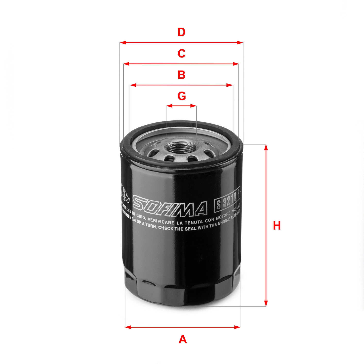 Oil Filter (S 3210 R)