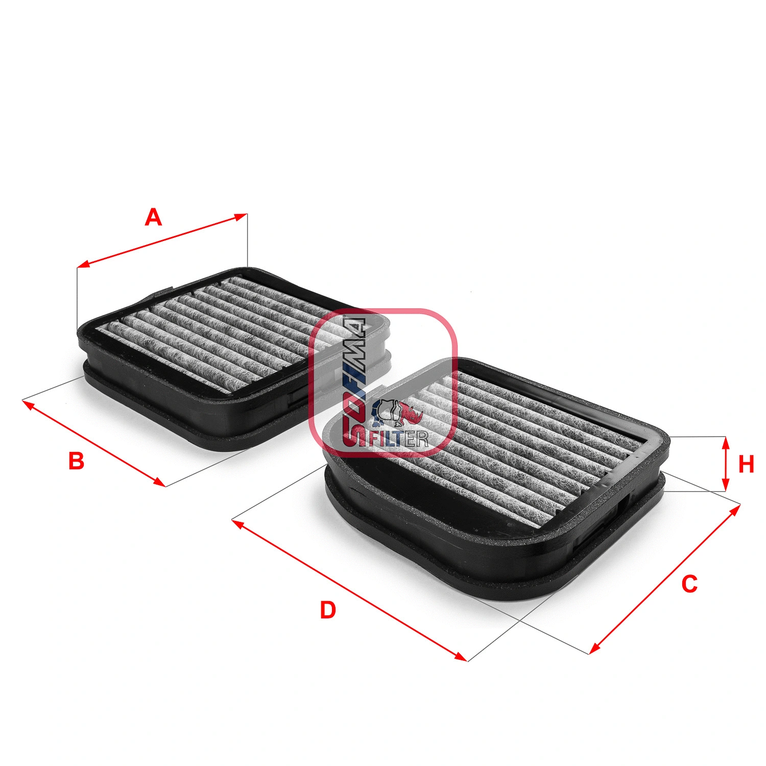 Filter, cabin air (S 4141 CA)