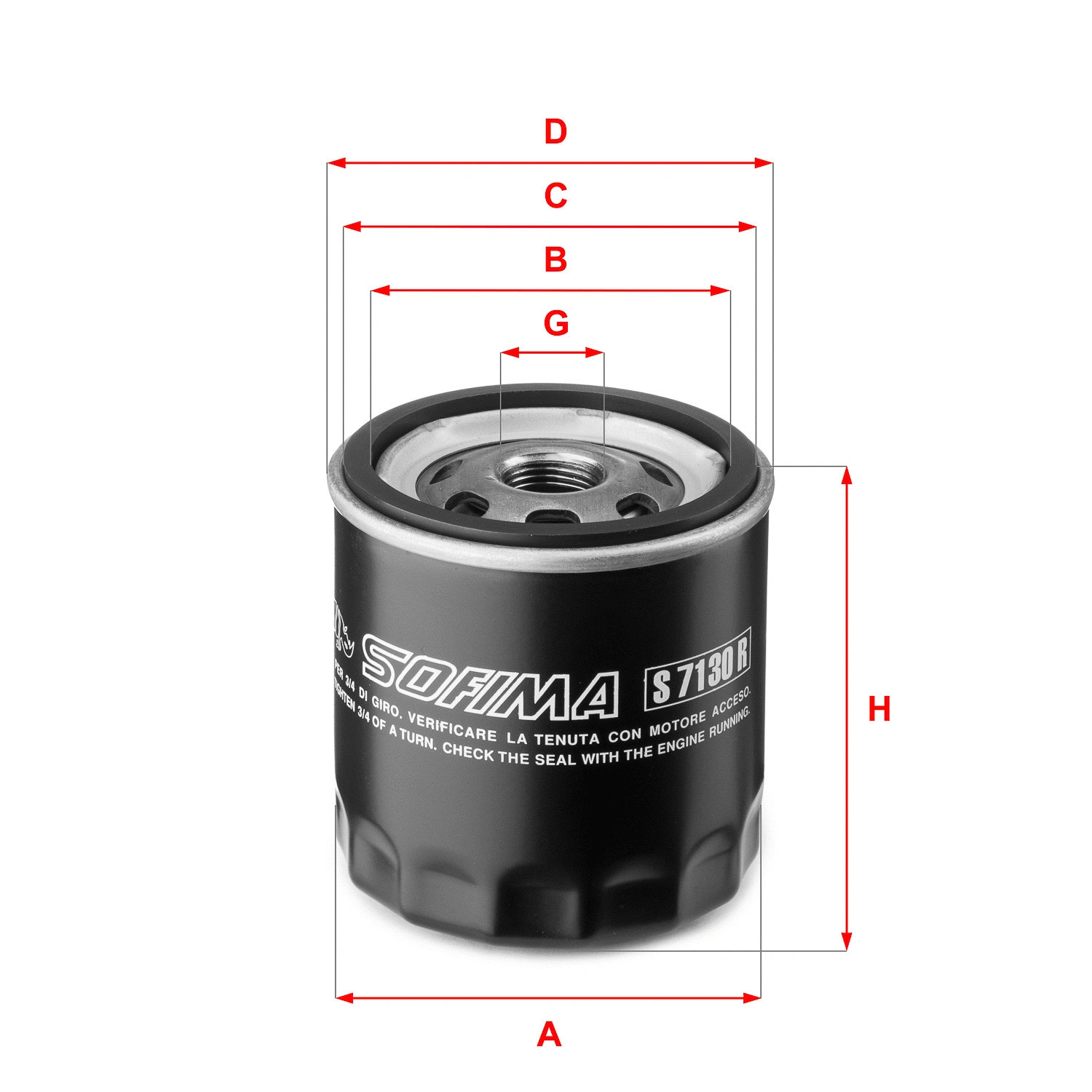 Oil Filter (S 7130 R)
