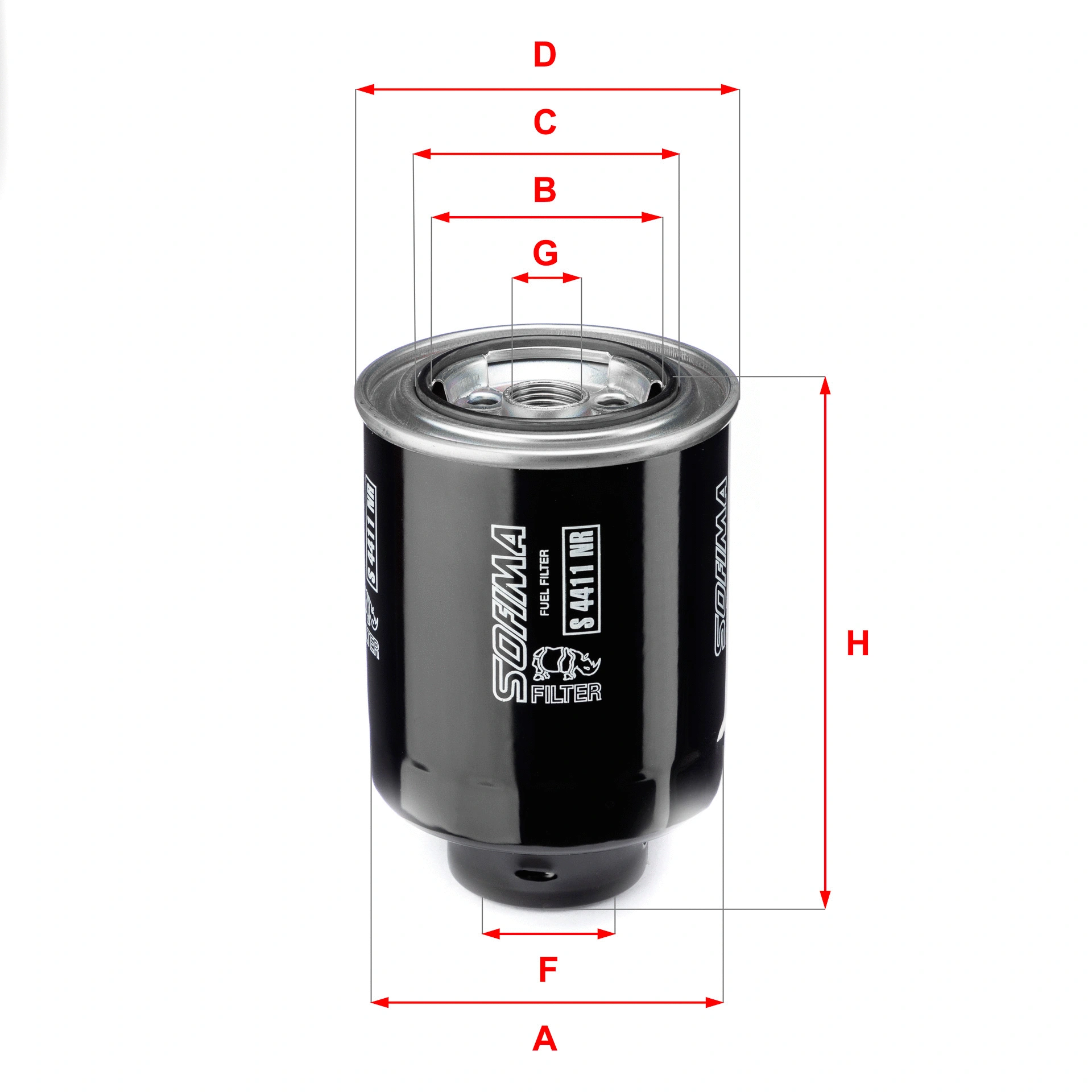 Fuel Filter (S 4411 NR)