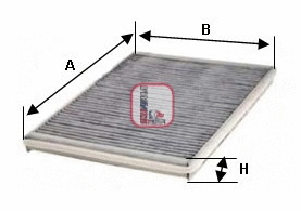Filter, cabin air (S 4116 CA)
