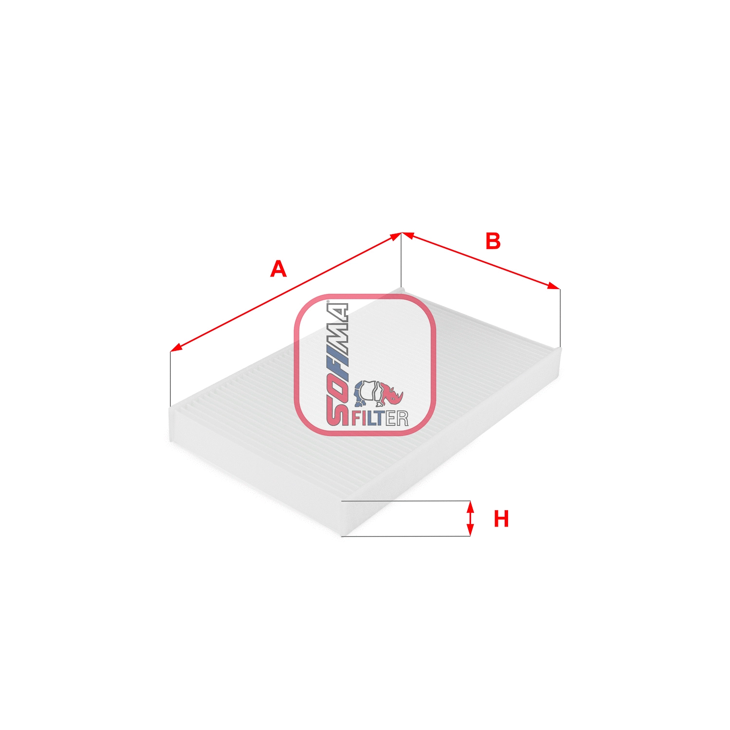 Filter, cabin air (S 3038 C)