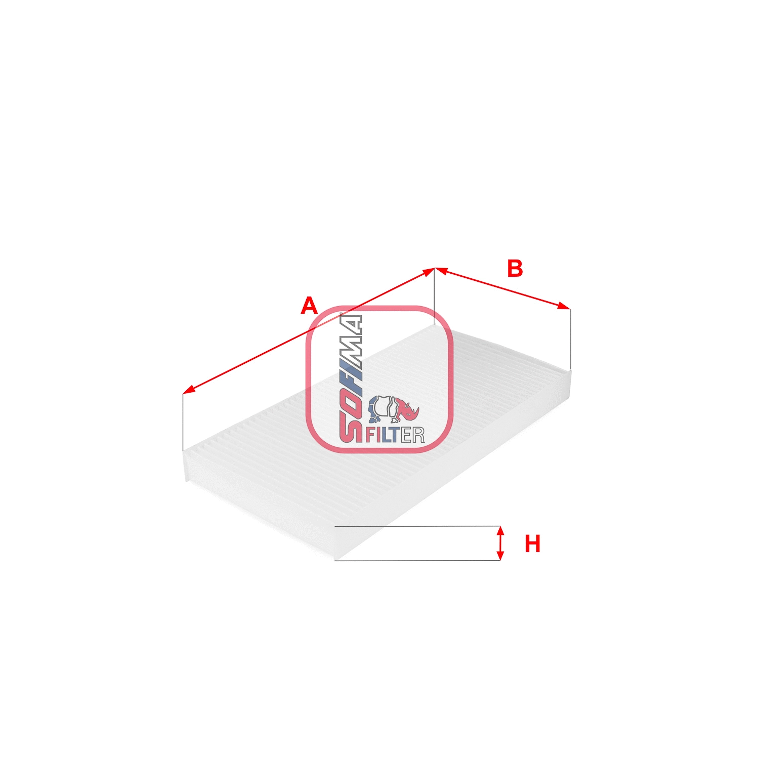 Filter, cabin air (S 3045 C)